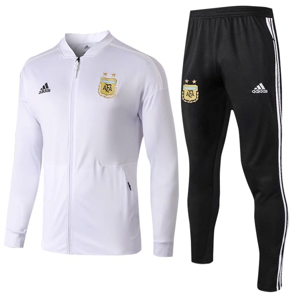 Chandal Argentina 2018 Blanco Negro